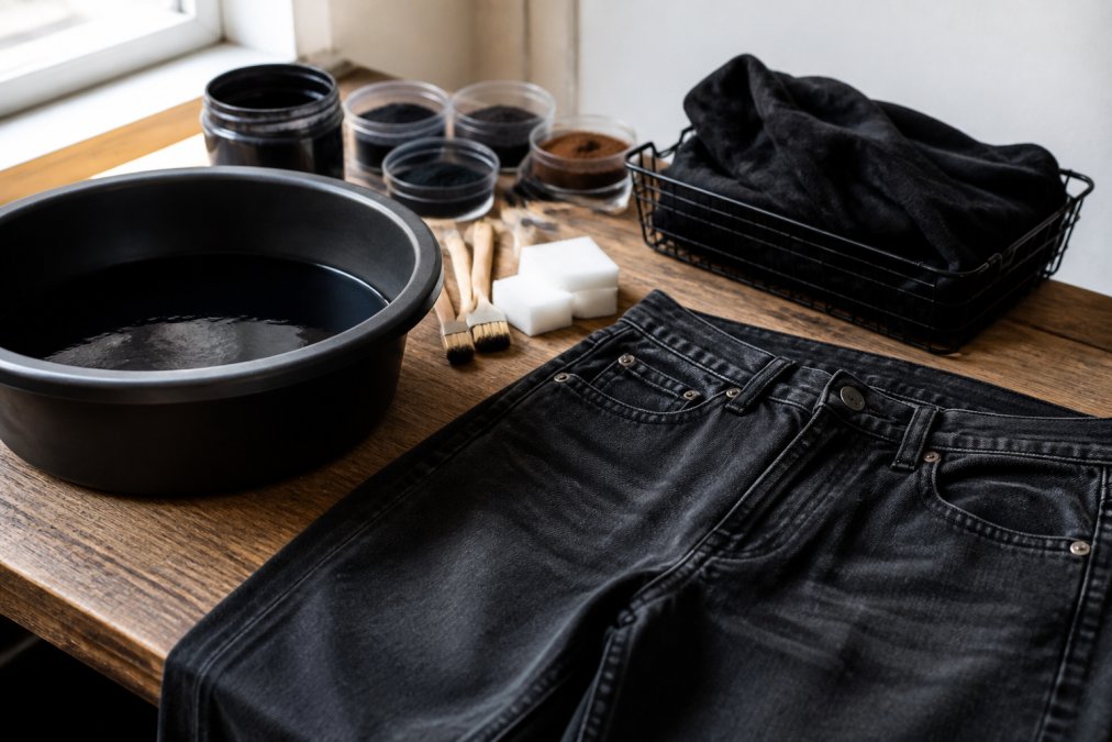 Come ravvivare i jeans neri sbiaditi: guida completa