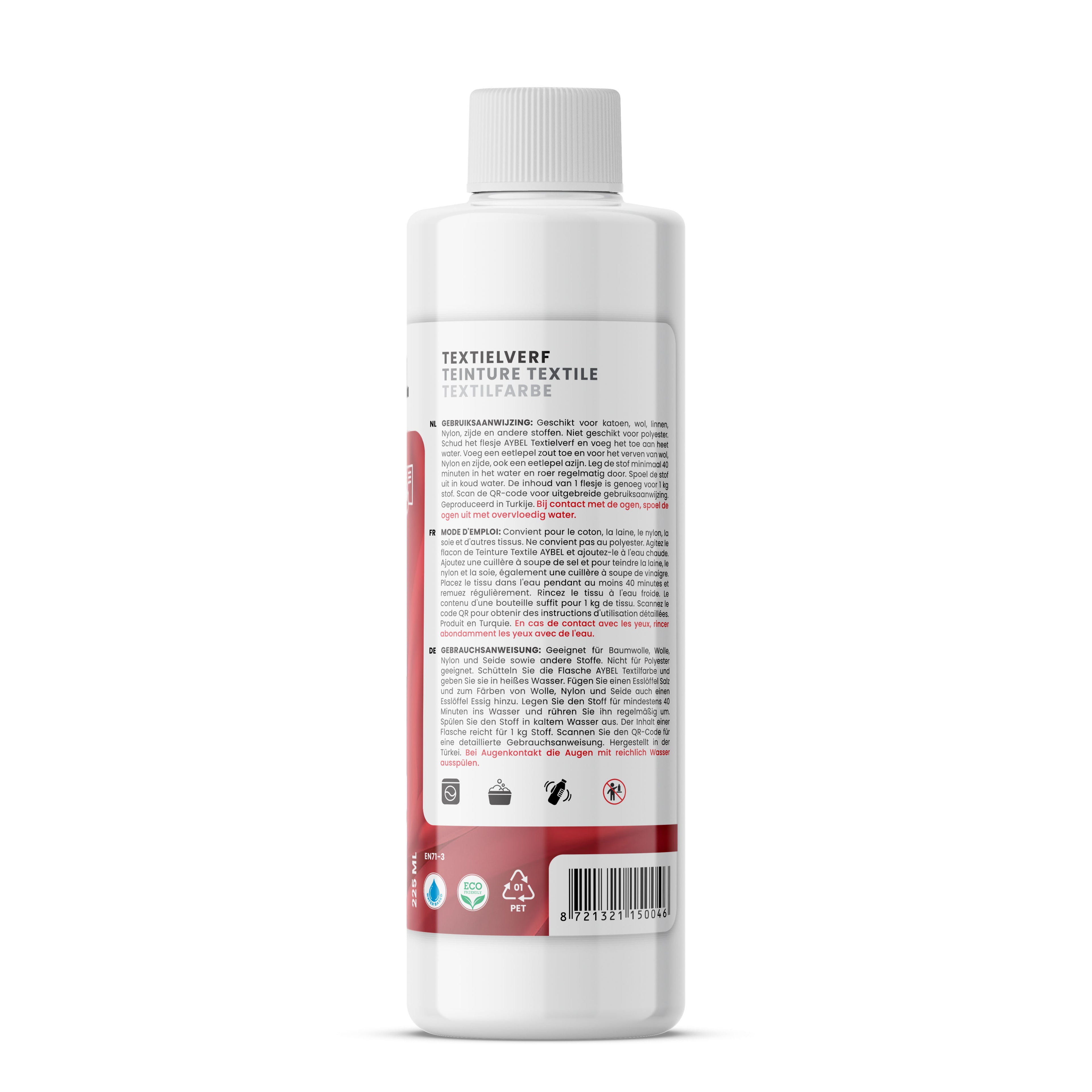 Fabric Dye Coral Red