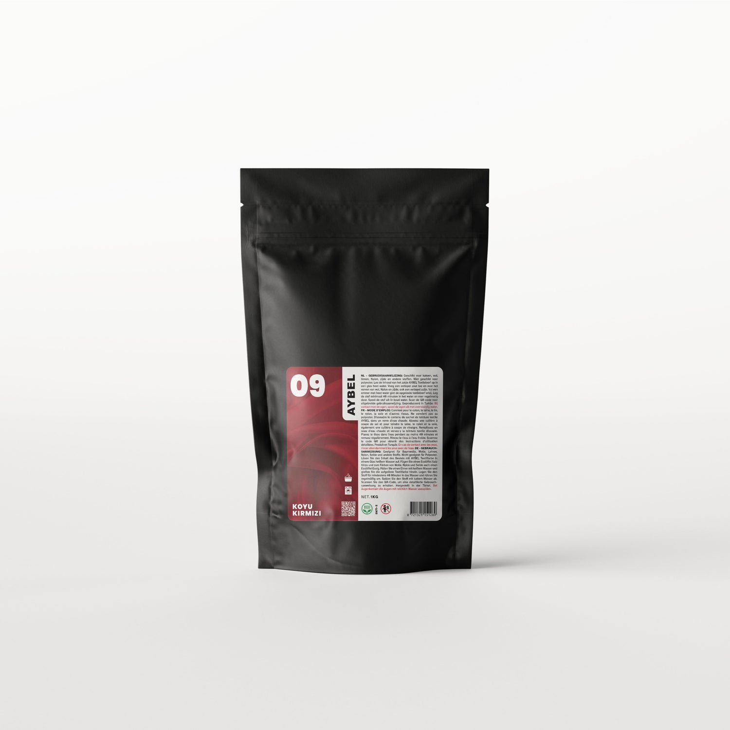 Fabric Dye Dark Red