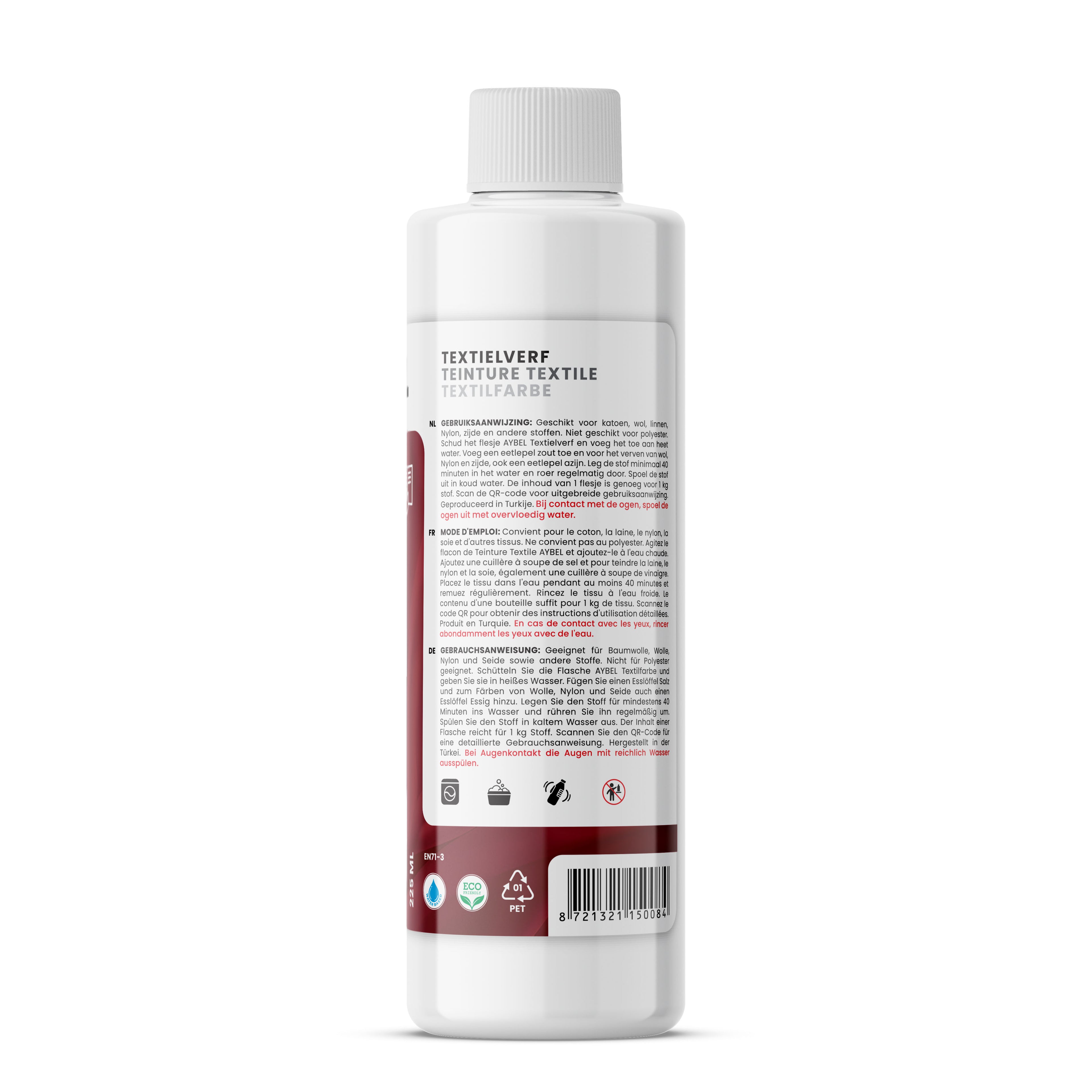 Fabric Dye Dark Red