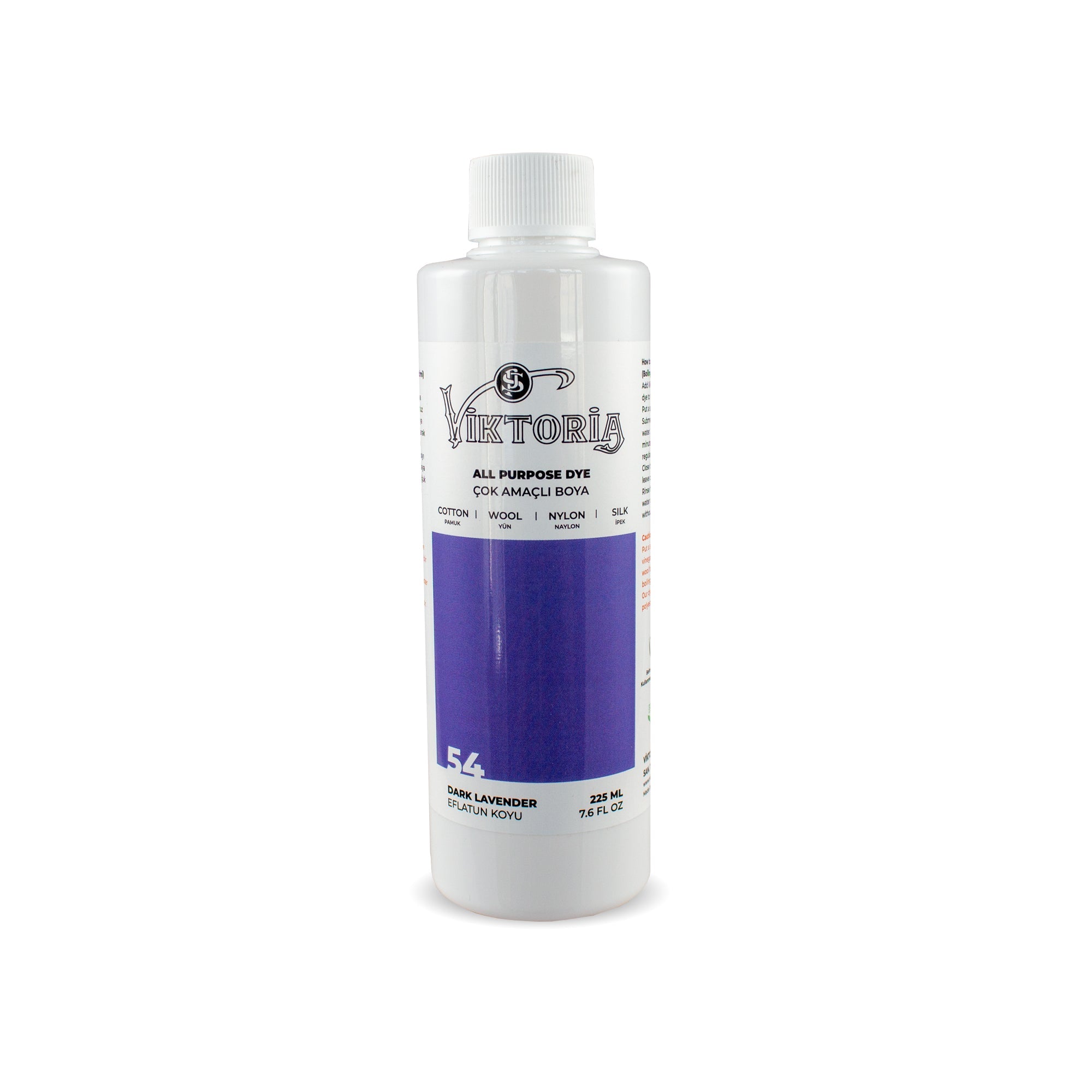 Lilac fabric dye